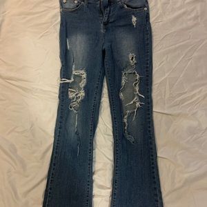 Boot cut jeans